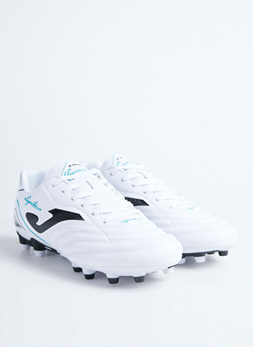 Joma AGUW2402FG AGUILA 2402 WHITE BLACK Beyaz - Siyah Erkek Krampon - Görsel 3
