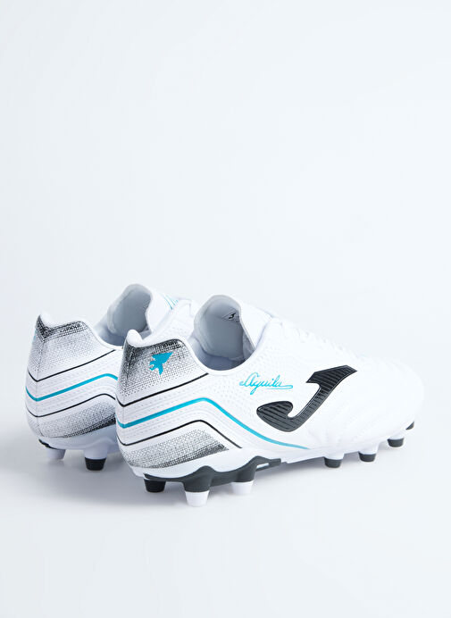 Joma AGUW2402FG AGUILA 2402 WHITE BLACK Beyaz - Siyah Erkek Krampon - Görsel 4