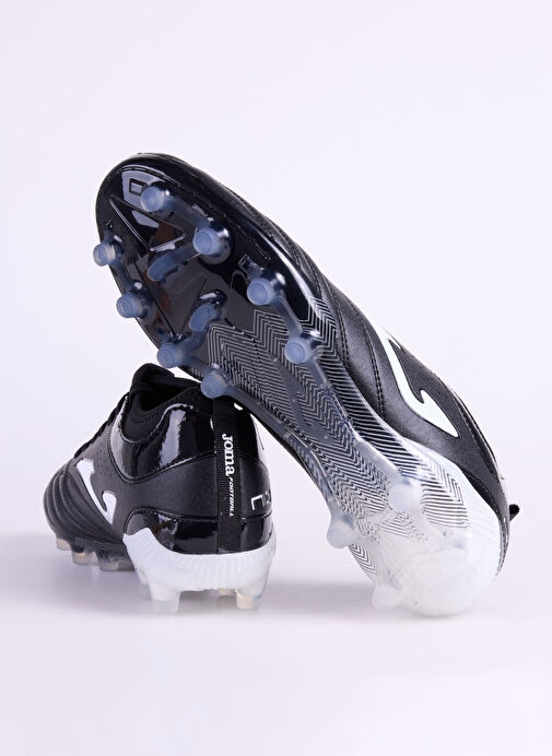 Joma N10W2401FG NUMERO-10 2401 BLACK WHI Siyah - Beyaz Erkek Krampon - Görsel 5