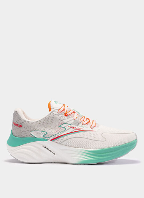 Joma RPODLW2402 PODIUM LADY 2402 WHITE T Beyaz - Turkuaz Kadın Koşu Ayakkabısı - Görsel 2
