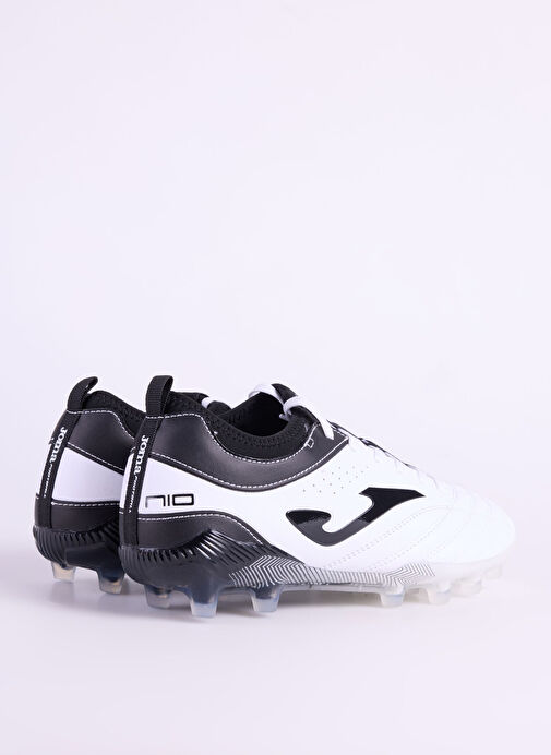 Joma N10W2402FG NUMERO-10 2402 WHITE BLA Beyaz - Siyah Erkek Krampon - Görsel 4