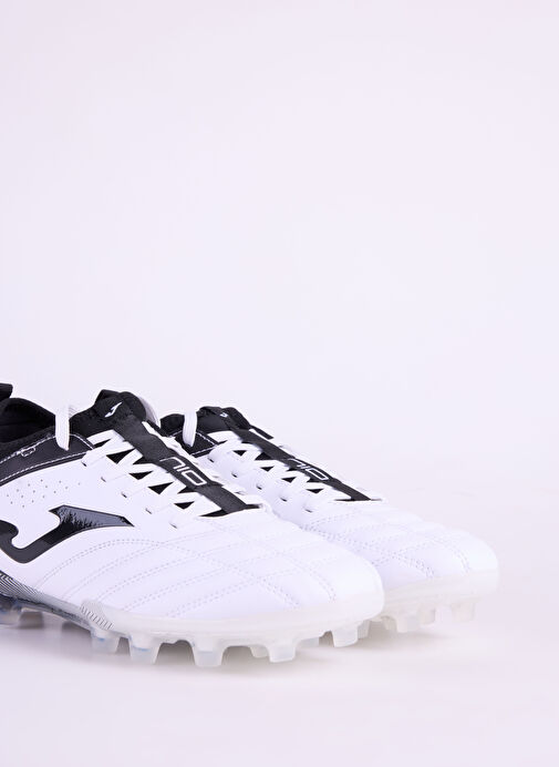 Joma N10W2402FG NUMERO-10 2402 WHITE BLA Beyaz - Siyah Erkek Krampon - Görsel 6