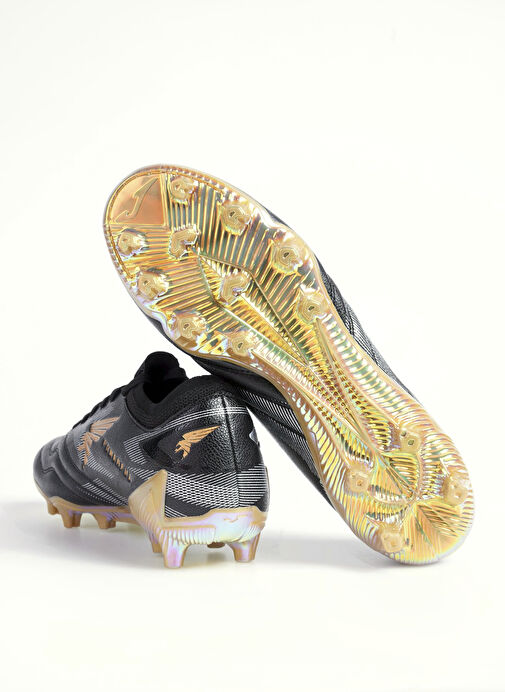 Joma POCS2401FG POWERFUL CUP 2401 BLACK Siyah - Altın Erkek Krampon - Görsel 5