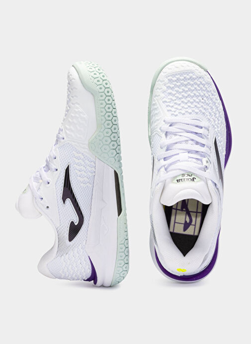 Joma Beyaz - Mor Kadın Tenis Ayakkabısı TACLW2402AC ACE LADY 2402 WHITE PUR - Görsel 4