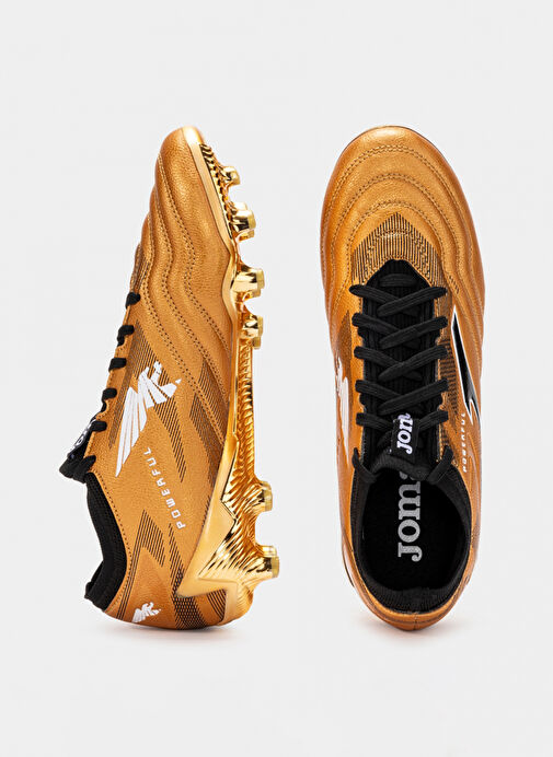 Joma POCS2418FG POWERFUL CUP 2418 GOLD B Siyah - Altın Erkek Krampon - Görsel 4