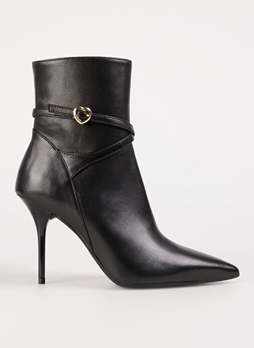 Love Moschino Siyah Kadın Deri Bot JA21089G0L - Görsel 2