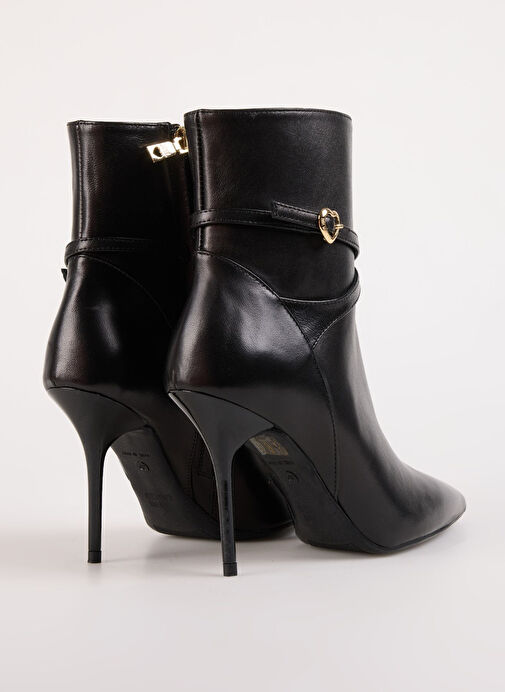 Love Moschino Siyah Kadın Deri Bot JA21089G0L - Görsel 4