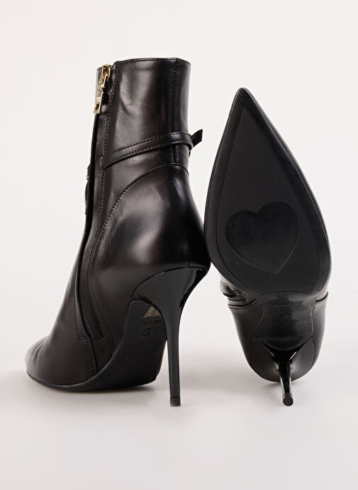 Love Moschino Siyah Kadın Deri Bot JA21089G0L - Görsel 5