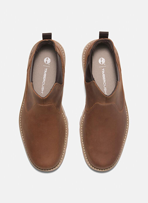 Timberland BRITTON ROAD MID CHELSEA BOOT Kızıl Kahve Deri Erkek Bot - Görsel 5