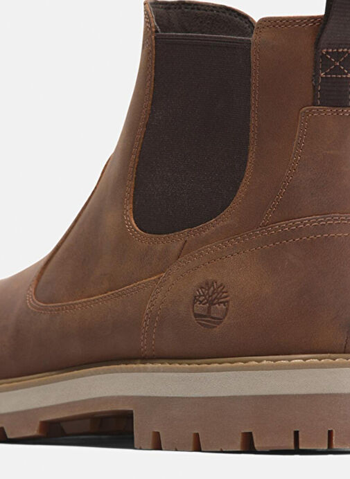 Timberland BRITTON ROAD MID CHELSEA BOOT Kızıl Kahve Deri Erkek Bot - Görsel 6