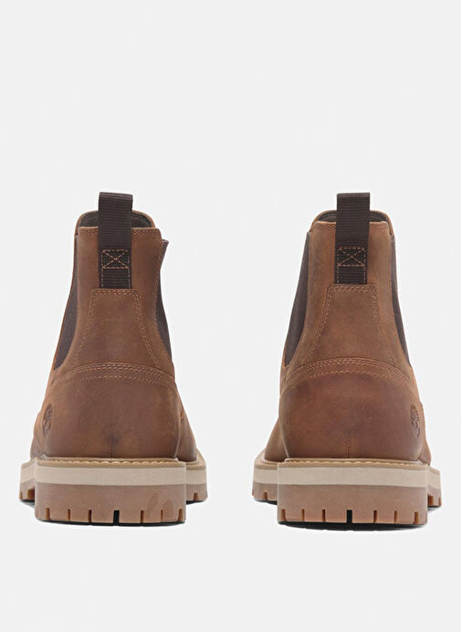 Timberland BRITTON ROAD MID CHELSEA BOOT Kızıl Kahve Deri Erkek Bot - Görsel 7