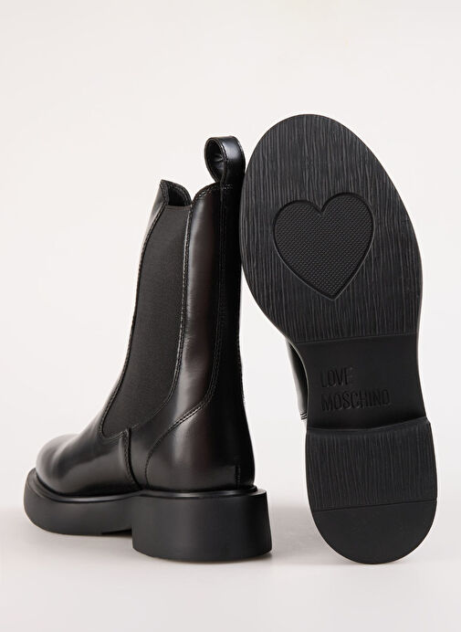 Love Moschino Siyah Kadın Deri Bot JA24204G0L - Görsel 5