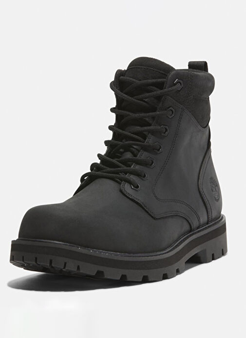 Timberland Siyah Erkek Deri Bot BRITTON ROAD MID LACE UP WATERPROOF - Görsel 4