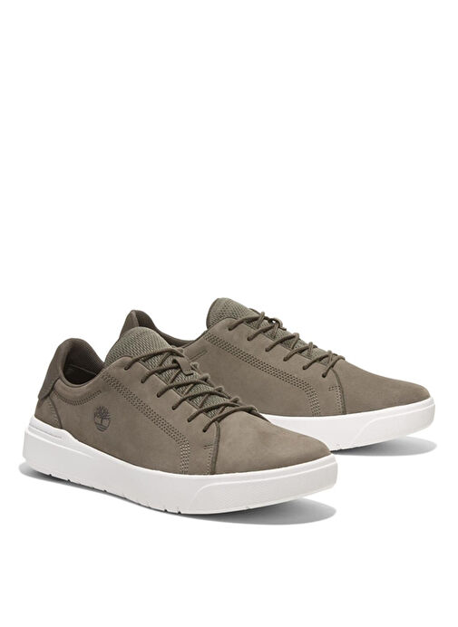 Timberland Haki Erkek deri Sneaker Seneca Bay LOW LACE UP SNEAKER - Görsel 4