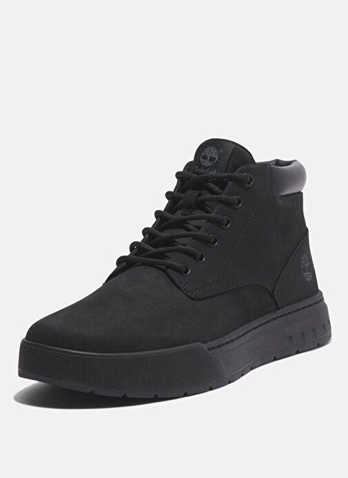 Timberland Siyah Erkek Deri Bot Maple Grove MID LACE UP SNEAKER - Görsel 5