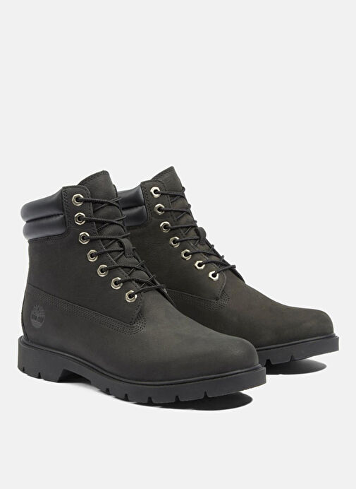 Timberland 6 In Basic 6 INCH LACE UP BOOT Siyah Deri Erkek Bot - Görsel 5