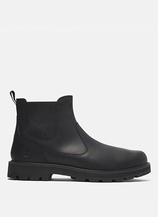 Timberland Siyah Erkek Deri Bot BRITTON ROAD MID CHELSEA BOOT - Görsel 2