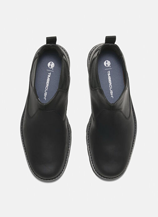 Timberland Siyah Erkek Deri Bot BRITTON ROAD MID CHELSEA BOOT - Görsel 5