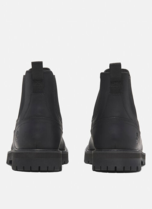 Timberland Siyah Erkek Deri Bot BRITTON ROAD MID CHELSEA BOOT - Görsel 8