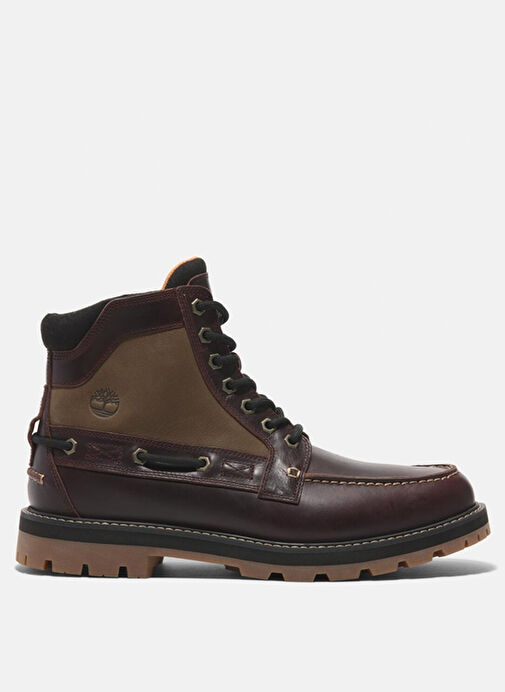 Timberland Bordo Erkek Deri Bot BRITTON ROAD MID LACE UP BOOT - Görsel 2