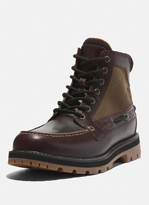 Timberland Bordo Erkek Deri Bot BRITTON ROAD MID LACE UP BOOT - Görsel 6