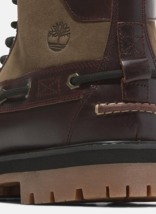 Timberland Bordo Erkek Deri Bot BRITTON ROAD MID LACE UP BOOT - Görsel 7