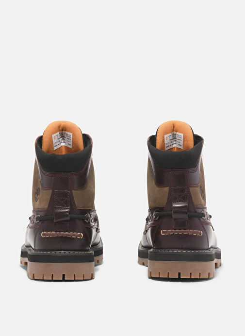 Timberland Bordo Erkek Deri Bot BRITTON ROAD MID LACE UP BOOT - Görsel 8