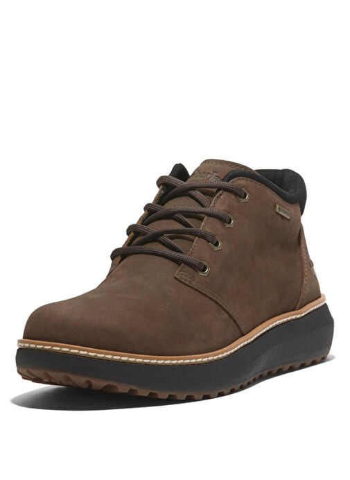 Timberland Kahverengi Erkek Deri Günlük Ayakkabı HUDSON ROAD MID LACE UP GTX CHUKKA - Görsel 5
