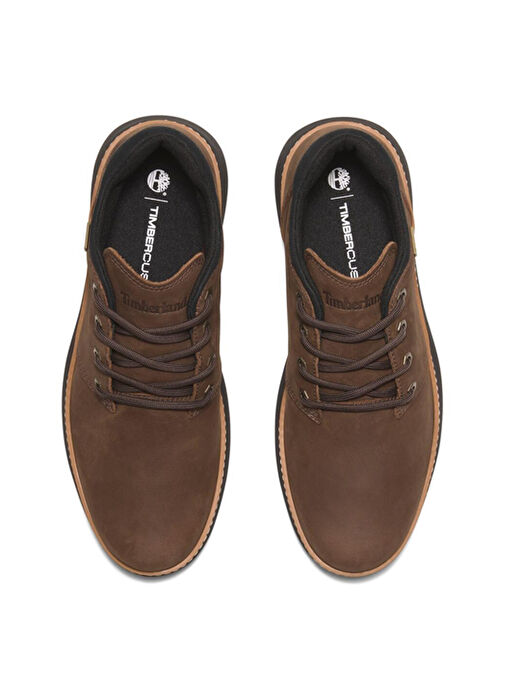 Timberland Kahverengi Erkek Deri Günlük Ayakkabı HUDSON ROAD MID LACE UP GTX CHUKKA - Görsel 6