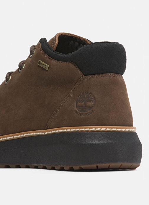 Timberland Kahverengi Erkek Deri Günlük Ayakkabı HUDSON ROAD MID LACE UP GTX CHUKKA - Görsel 8