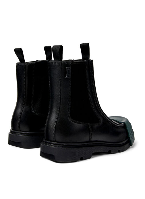 Camper Siyah-Yeşil Erkek deri Bot Junction - Görsel 5