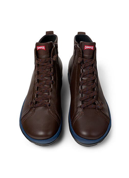 Camper Camper Koyu Kahverengi Erkek Deri Bot Peu Pista GM | Boyner Kahverengi - 4. görsel