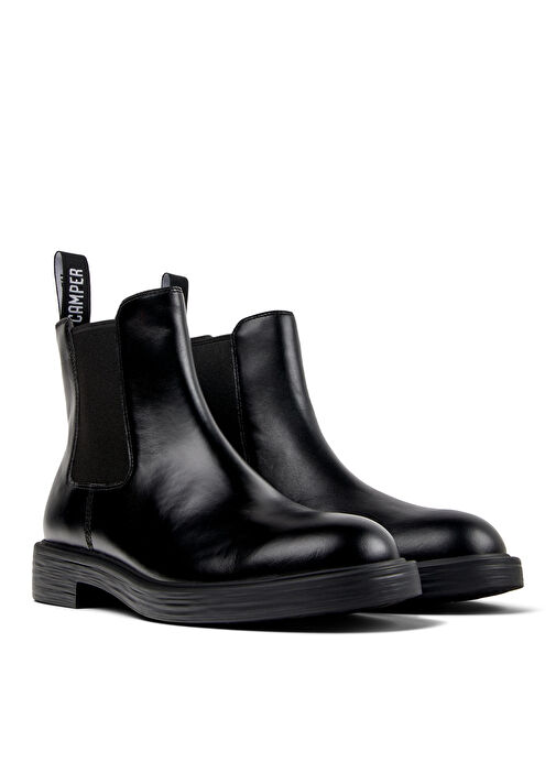 Camper Siyah Erkek Deri Bot Dean - Görsel 3