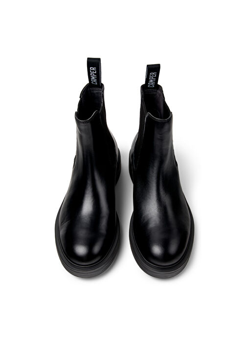 Camper Siyah Erkek Deri Bot Dean - Görsel 4