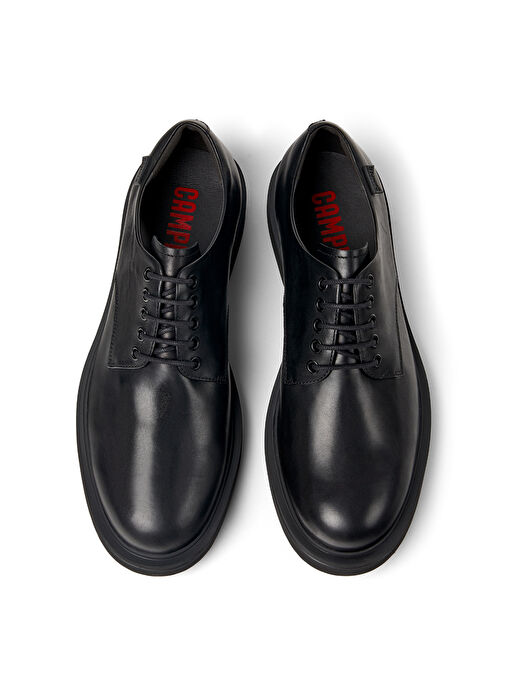 Camper Siyah Erkek Deri Klasik Ayakkabı Norman - Görsel 3