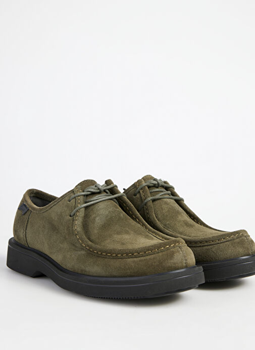Camper Koyu Yeşil Erkek Süet Klasik Ayakkabı Norman - Görsel 6