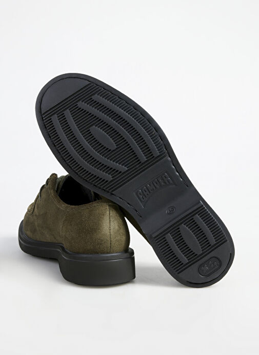 Camper Koyu Yeşil Erkek Süet Klasik Ayakkabı Norman - Görsel 5
