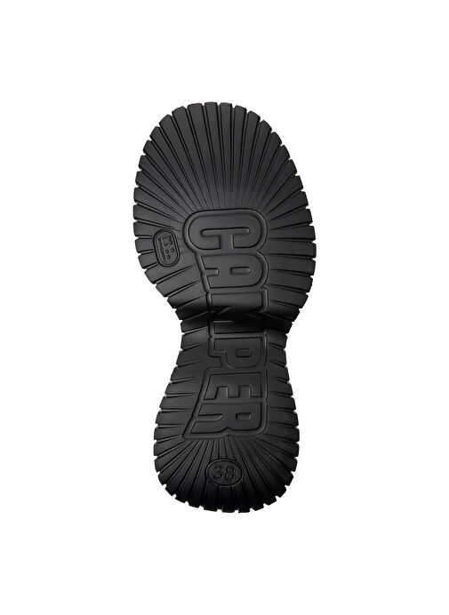 Camper Siyah Kadın Deri Düz Ayakkabı K201678-001 - Görsel 6