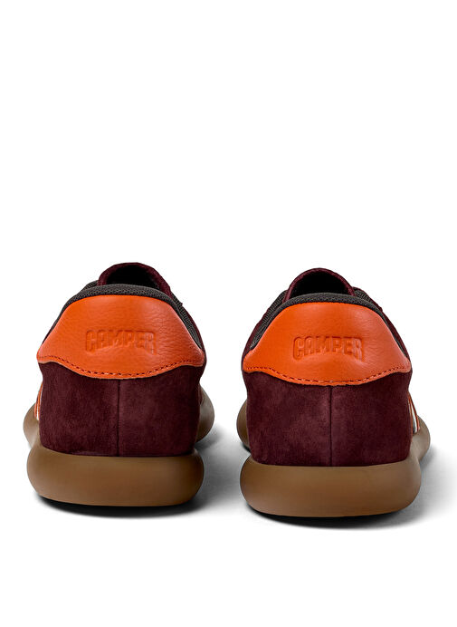 Camper Bordo-Turuncu Kadın Deri Sneaker K201608-007 - Görsel 5