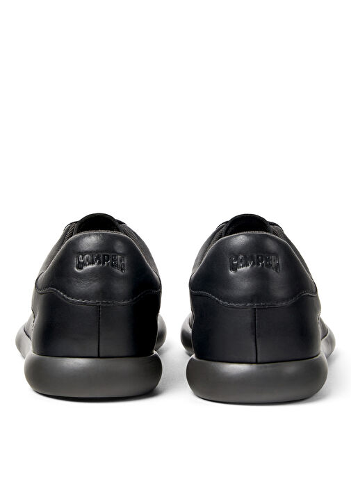 Camper Siyah Deri Erkek Günlük Spor Ayakkabı Pelotas Soller - Görsel 6