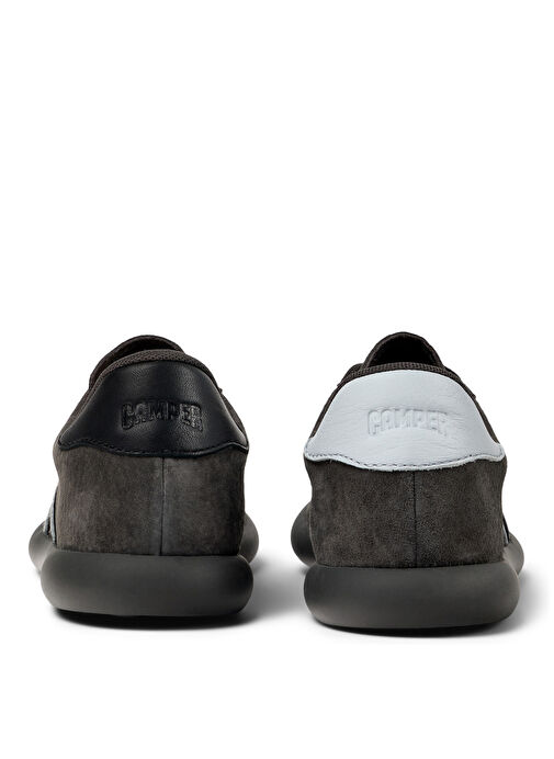 Camper Koyu Gri-Beyaz Kadın Deri - Kumaş Sneaker K201608-008 - Görsel 5