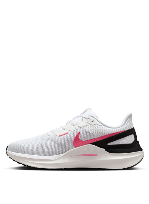 Nike DJ7884-106 W NIKE AIR ZOOM STRUCTUR Beyaz Kadın Koşu Ayakkabısı - Görsel 5