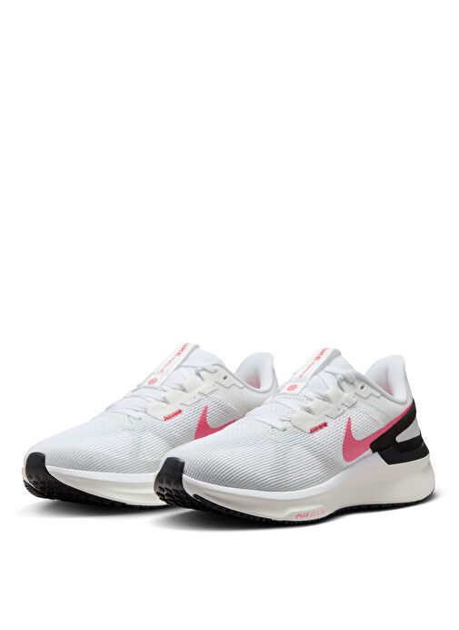 Nike DJ7884-106 W NIKE AIR ZOOM STRUCTUR Beyaz Kadın Koşu Ayakkabısı - Görsel 8