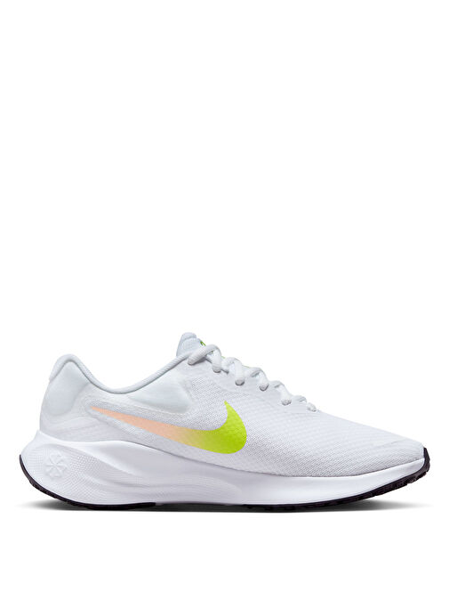 Nike FB2208-103 W NIKE REVOLUTION 7 Beyaz Kadın Koşu Ayakkabısı - Görsel 2