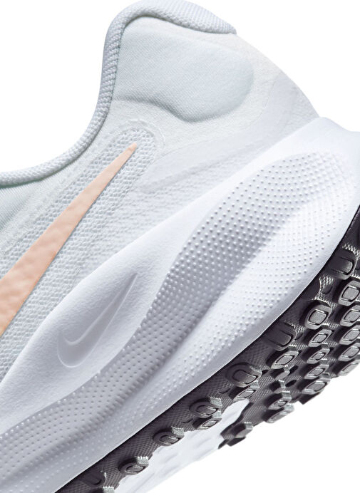 Nike FB2208-103 W NIKE REVOLUTION 7 Beyaz Kadın Koşu Ayakkabısı - Görsel 7