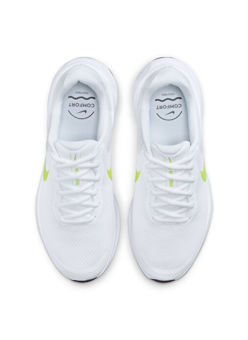 Nike FB2208-103 W NIKE REVOLUTION 7 Beyaz Kadın Koşu Ayakkabısı - Görsel 9