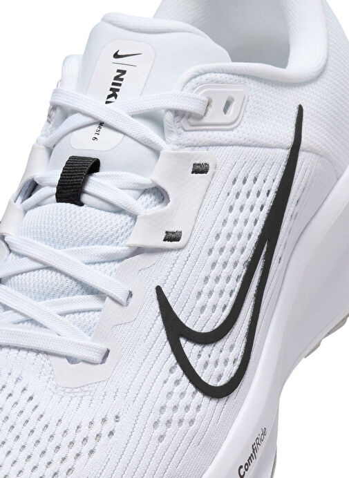 Nike FD6034-100 WMNS NIKE QUEST 6 Beyaz Kadın Koşu Ayakkabısı - Görsel 6