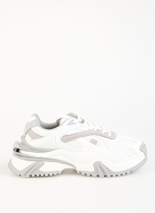 Hammer Jack Beyaz-Gri Kadın Sneaker 101 24722-Z - Görsel 2