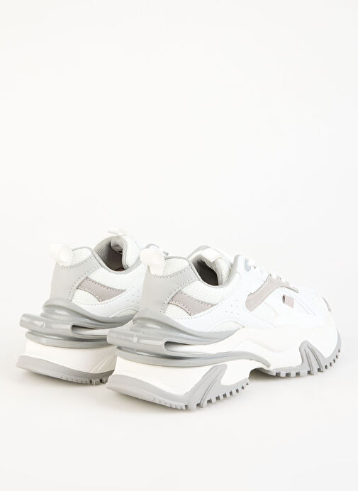 Hammer Jack Beyaz-Gri Kadın Sneaker 101 24722-Z - Görsel 5