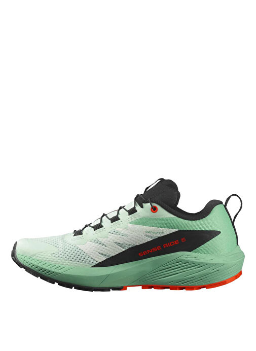 Salomon L47698300SENSE RIDE 5 W Yeşil Kadın Koşu Ayakkabısı - Görsel 3